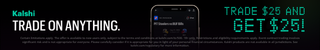 Kalshi — trade $25 and get $25 with promo code MIAPREDICTS